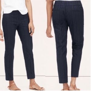 LOFTS Julie Pants 👖 Navy blue size 4P